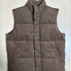 [새 제품]Oldnavy/코듀로이 패딩 베스트 /브라운 105사이즈
