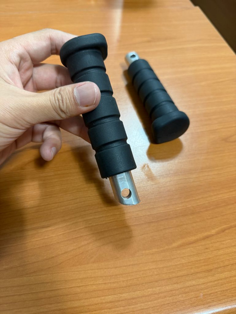 인디언 스카우트 오토바이 발판 블랙 풋페그 한 쌍 이미지