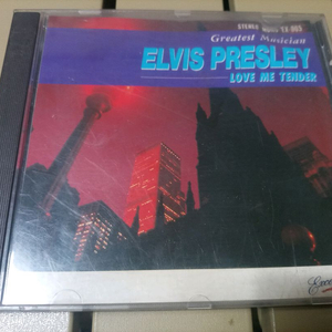 엘비스 프레슬리 Love Me Tender CD입니다
