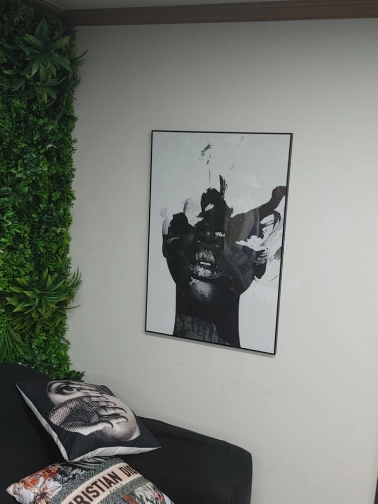 흑인그림 감성액자 초대형 그림액자 대형그림 인테리어액자 이미지