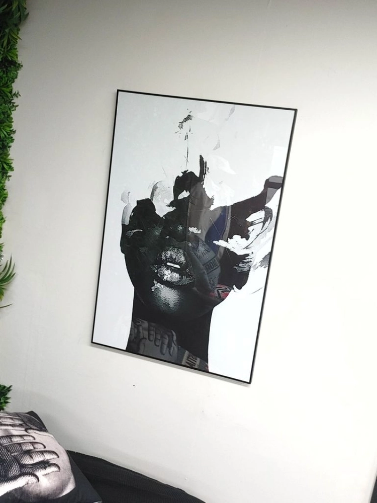 흑인그림 감성액자 초대형 그림액자 대형그림 인테리어액자 이미지
