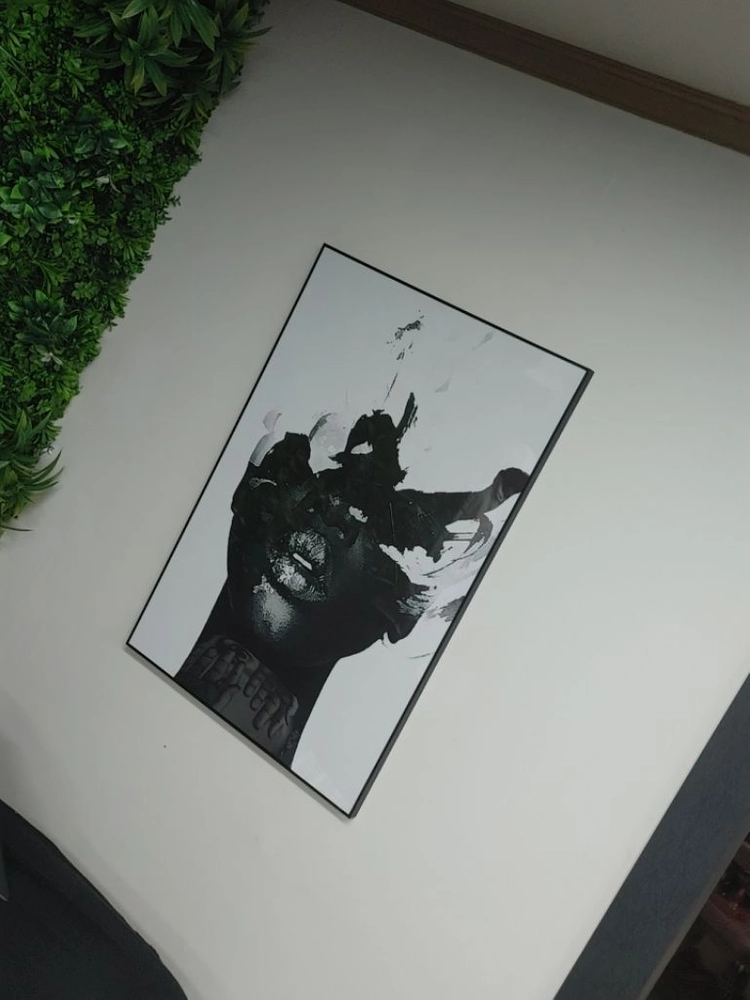 흑인그림 감성액자 초대형 그림액자 대형그림 인테리어액자 이미지