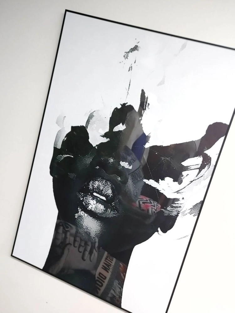 흑인그림 감성액자 초대형 그림액자 대형그림 인테리어액자 이미지