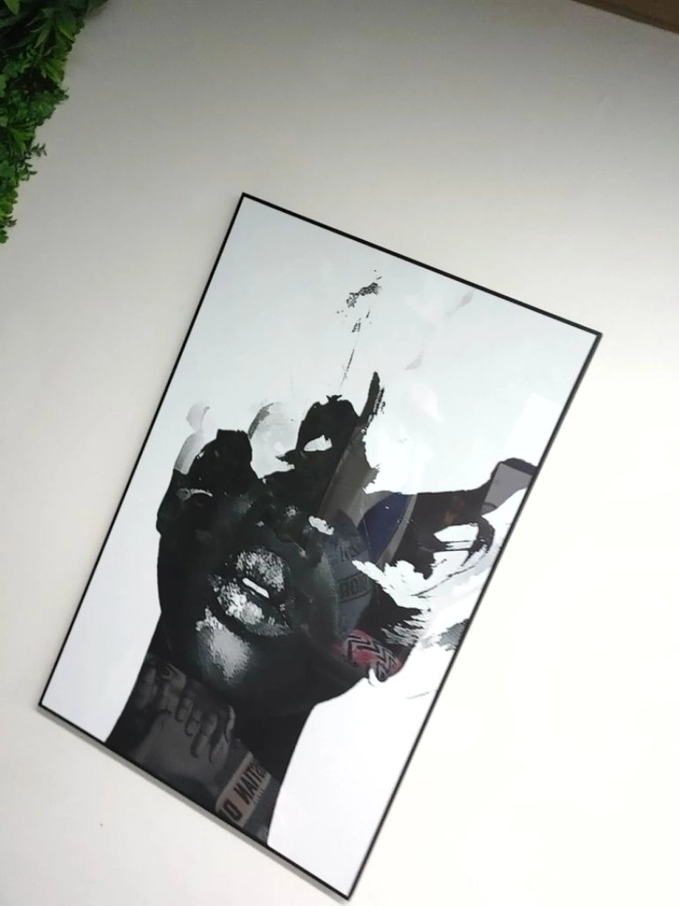 흑인그림 감성액자 초대형 그림액자 대형그림 인테리어액자 이미지