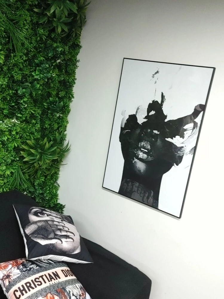 흑인그림 감성액자 초대형 그림액자 대형그림 인테리어액자 이미지