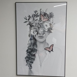 꽃그림 감성그림 그림액자 대형그림 인테리어액자 그림 팜 이미지