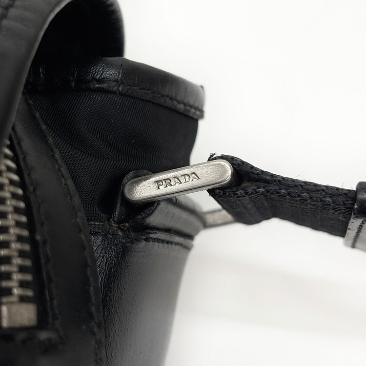 프라다 포코노 사이드 로고 블랙 크로스백 5SPRB25117--3
