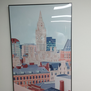 런던시계탑 유화그림 그림액자 인테리어액자 대형그림 팜 이미지