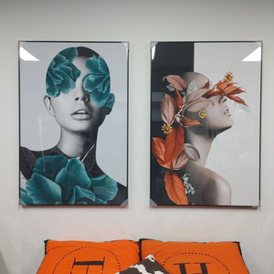 명품 럭셔리 여인 대형 팝아트 그림 액자 인테리어소품 이미지