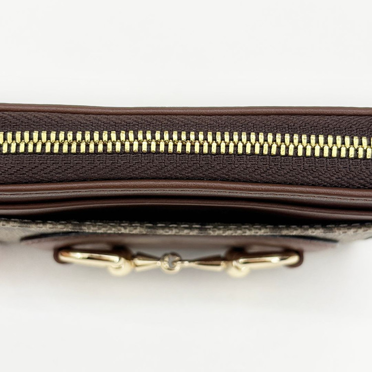 구찌 홀스빗 브라운 반지갑 5SGUW251117--6