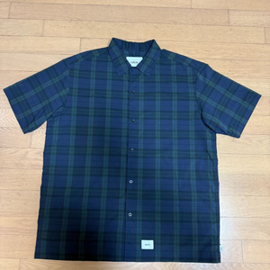 [XL] WTAPS 더블탭스 플란넬 반팔 셔츠 4사이즈