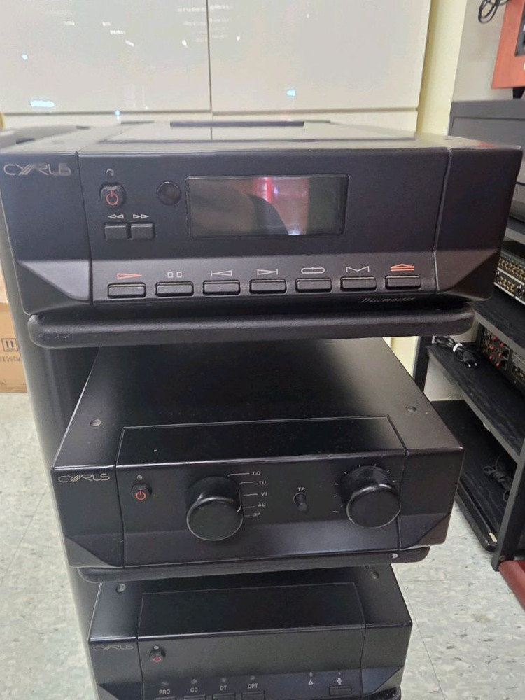 사이러스 프리앰프, 파워 앰프, CD 플레이어 등 셋트 이미지