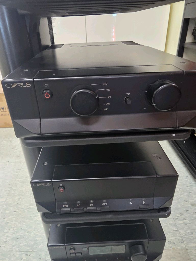 사이러스 프리앰프, 파워 앰프, CD 플레이어 등 셋트 이미지