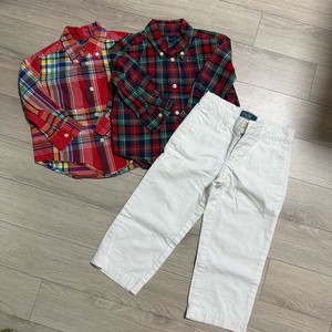 폴로 랄프로렌 베이비 아기 상하복 셔츠 바지 18m