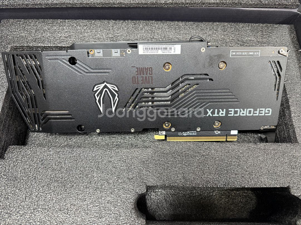 ZOTAC 조텍 RTX 3080 Trinity 10g 그래픽카드--1