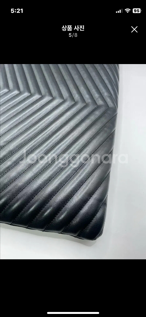 생로랑 클러치백 모노그렘 도큐먼트 홀더 클러치--4