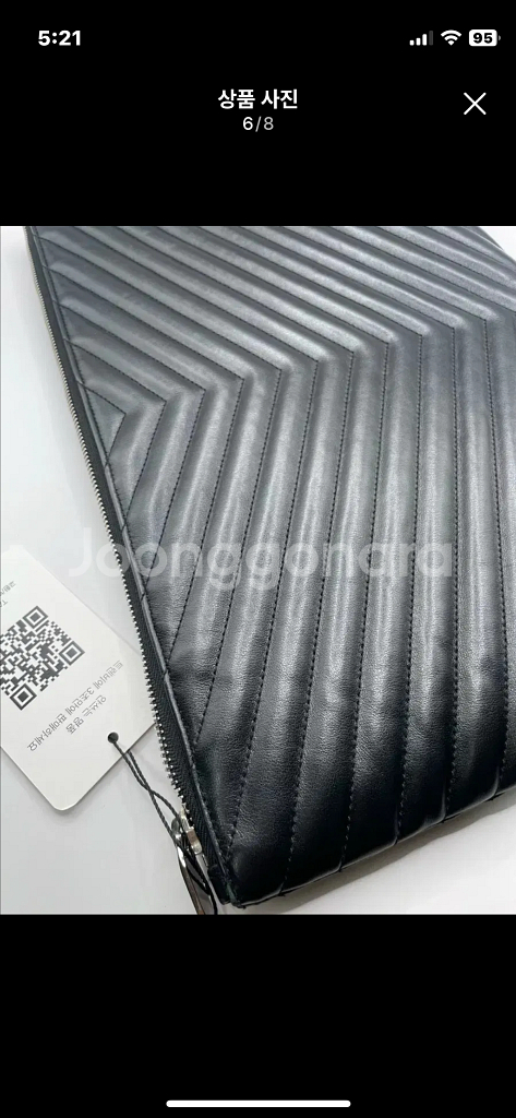 생로랑 클러치백 모노그렘 도큐먼트 홀더 클러치--5