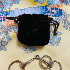 에르메스 모르스 스카프링 은장 새상품