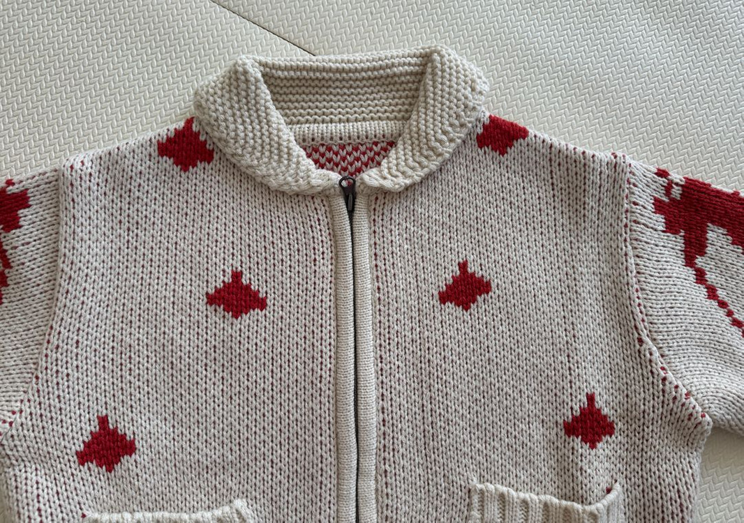 아프리콧스튜디오 노르딕가디건 100--1