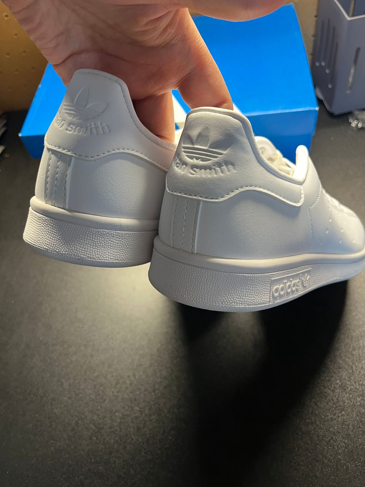 240mm 아디다스 오리지널 스탠스미스 올화이트 캐주얼 스니커즈 운동화 이미지