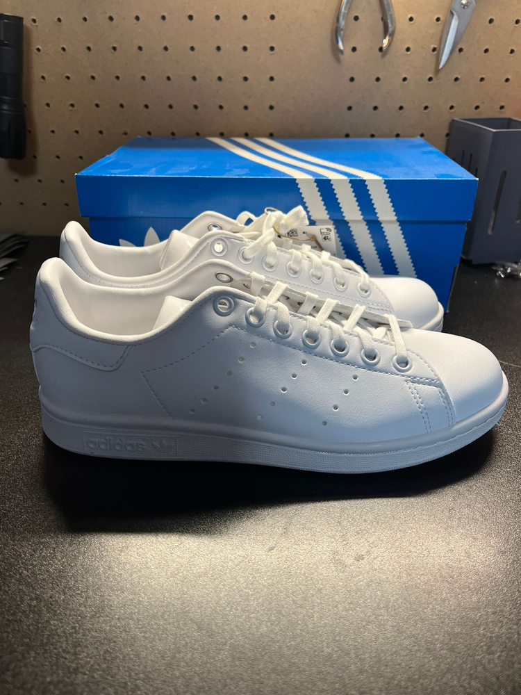 240mm 아디다스 오리지널 스탠스미스 올화이트 캐주얼 스니커즈 운동화 이미지