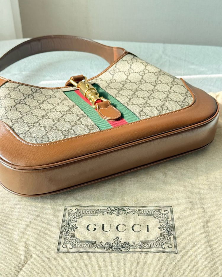 구찌 재키 1961 스몰 호보백--5