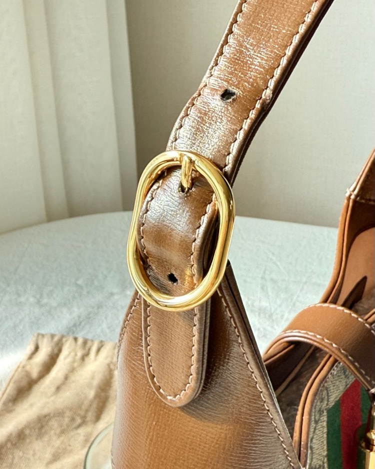 구찌 재키 1961 스몰 호보백--6