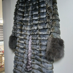 고급 밍크 롱코트