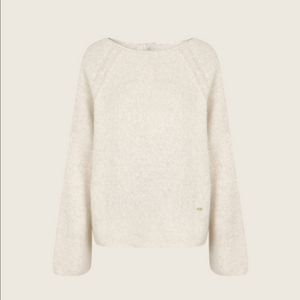 유메르 단델리온 버튼 니트 오트크림 새상품