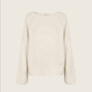 유메르 단델리온 버튼 니트 오트크림 새상품