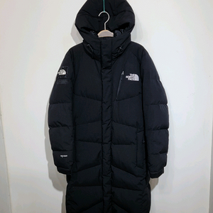 (S) 노스페이스 거위털 롱패딩 점퍼 블랙 구스다운 패딩코트