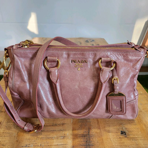(정품) 프라다 샤인 토트겸 숄더백 (BL0821)