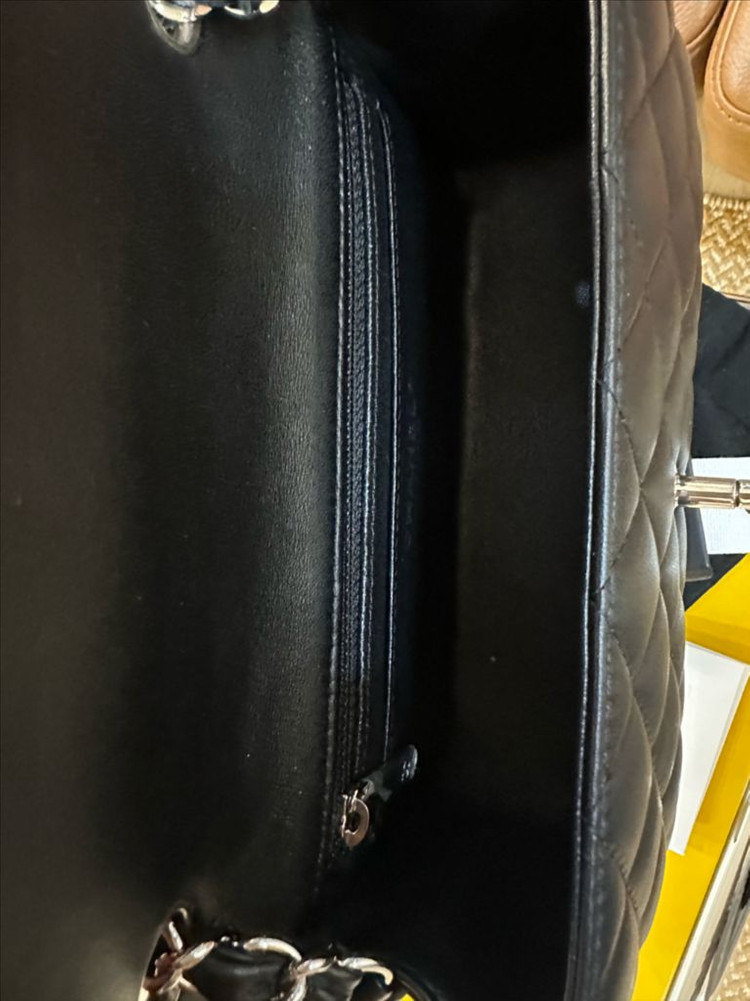 클래식 플랩백 뉴미니 블랙--6