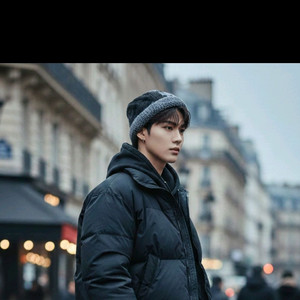 핸드메이드 스타일 니트 모자 남녀공용 (폼폼/패치워크)