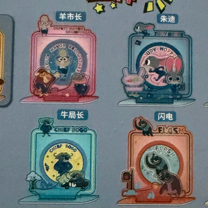 (새상품)한정판 이제는 단종되어 못구하는 주토피아 굿즈 아크릴스탠드