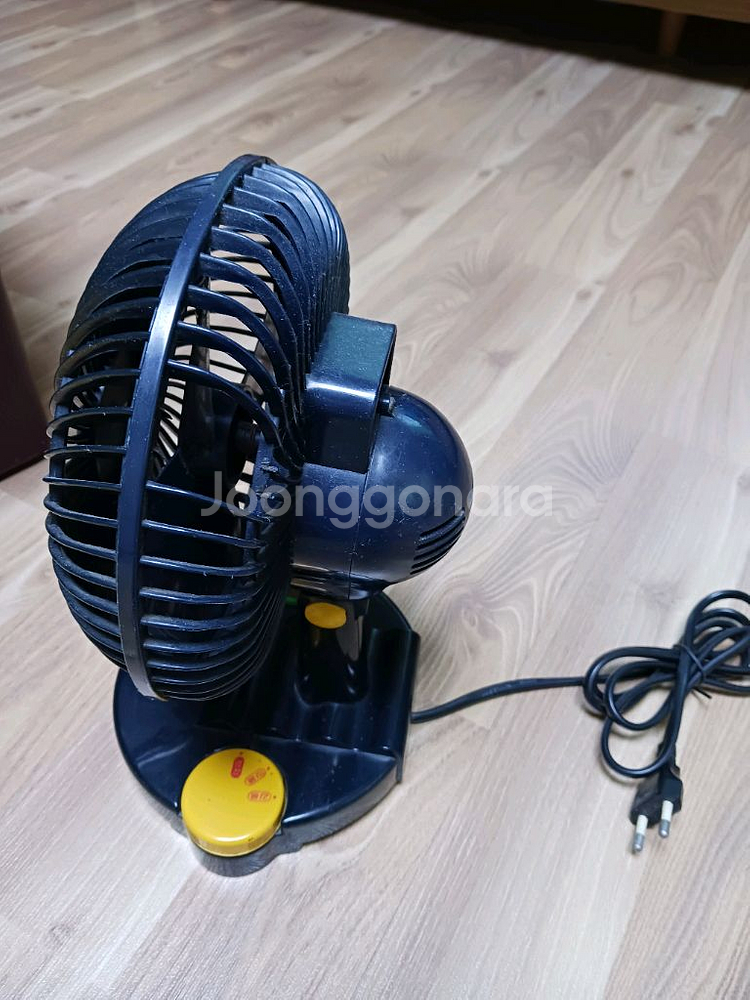 GoldStar 탁상 선풍기--1