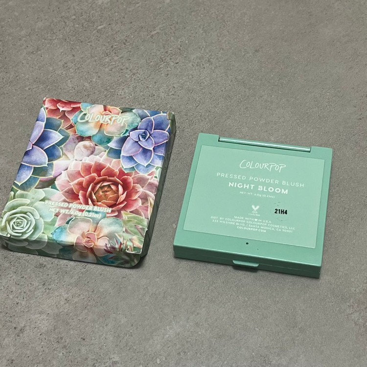 (새제품) 컬러팝 블러셔 night bloom 이미지