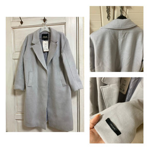 [새상품] 울80% 핸드메이드 롱 코트 울코트