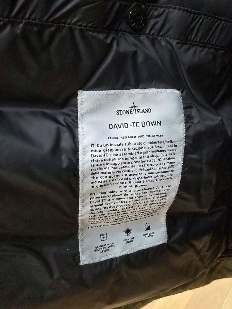 스톤아일랜드 다비드 TC 다운 패딩 점퍼 L(105) 새상품--4