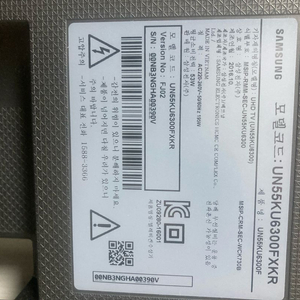 삼성TV un55ku6300fxkr(부품용)