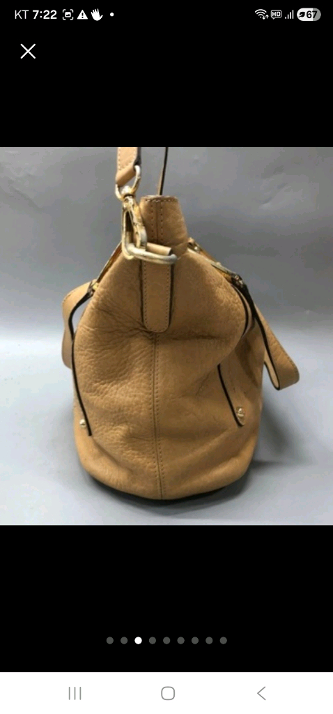 DAKS닥스 카멜베이직 토드, 숄더, 크로스백-(가로:42, 세로:26, 폭:17)--2