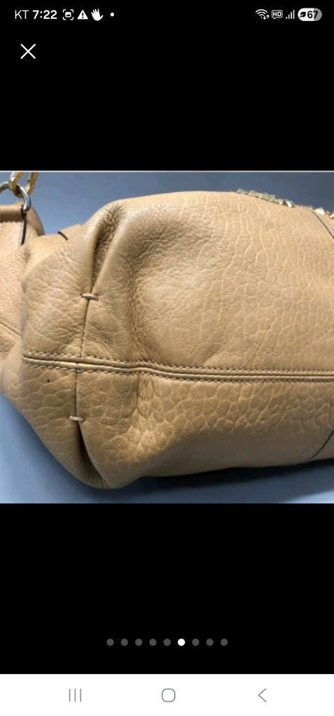 DAKS닥스 카멜베이직 토드, 숄더, 크로스백-(가로:42, 세로:26, 폭:17)--5