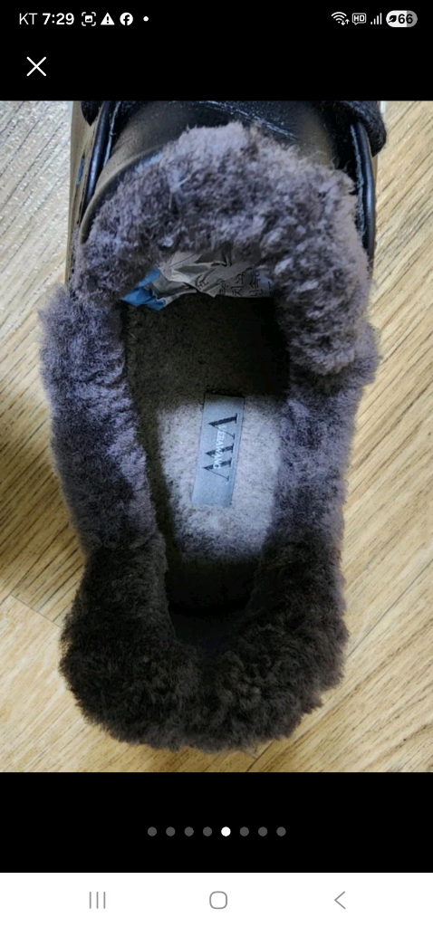 VERAWANG 베라왕 여성 키높이 방한, 보온화-(225)거의 새것에 가깝습니다--4