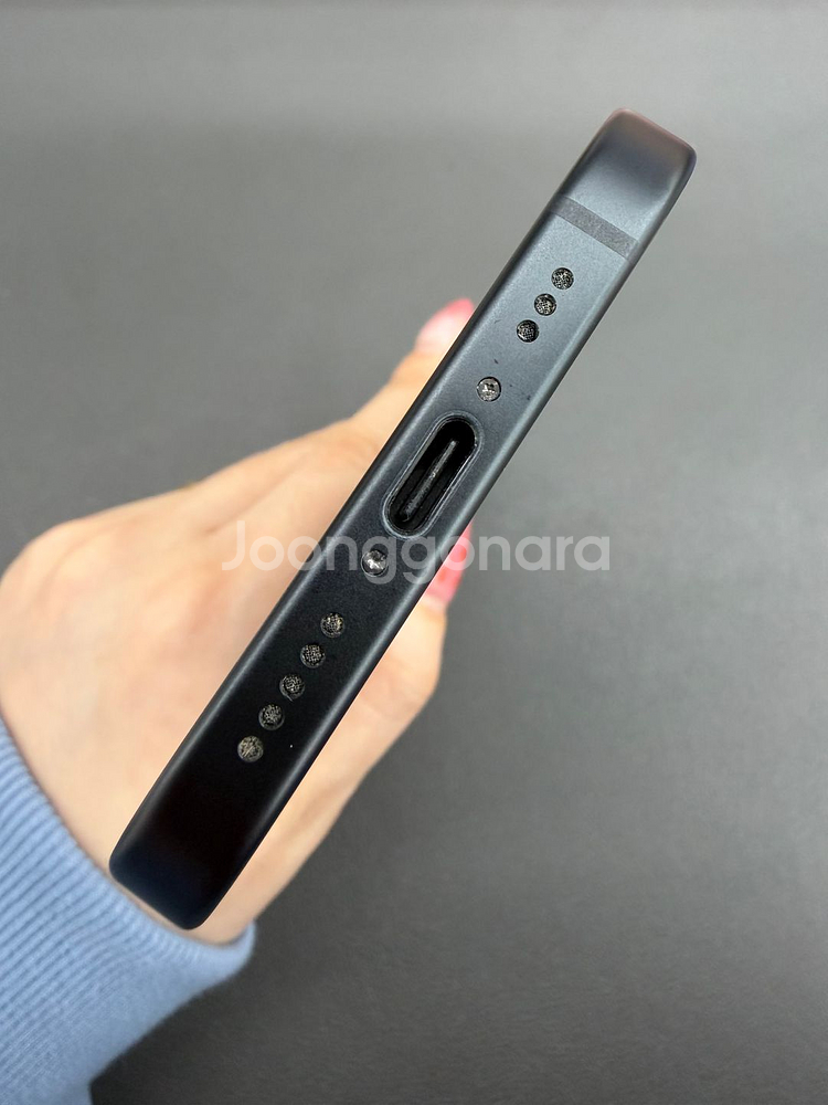 대전중고폰) A급 아이폰15 128G 블랙 판매합니다 393748--6