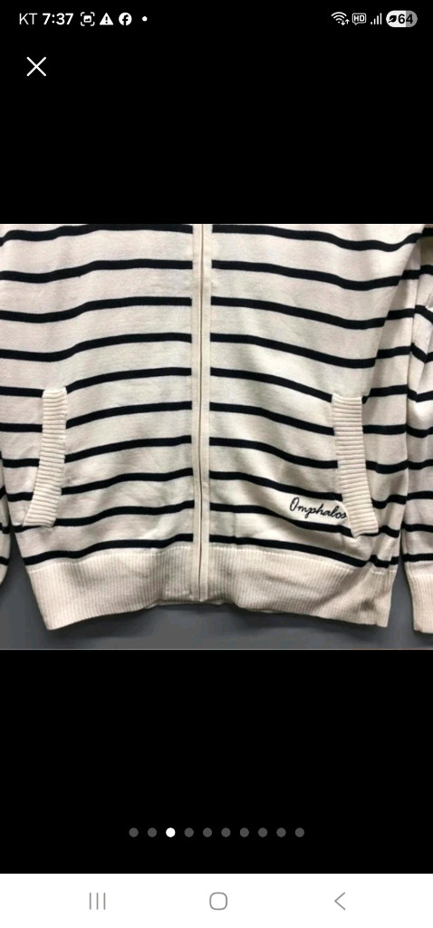 옴파로스 남성 반폴라넥 니트집업-(100)새 상품입니다--2