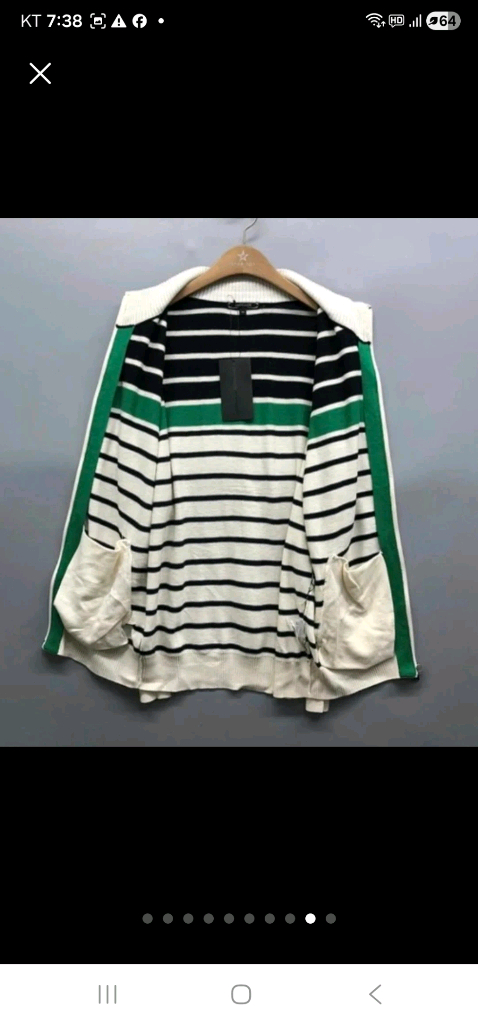 옴파로스 남성 반폴라넥 니트집업-(100)새 상품입니다--8