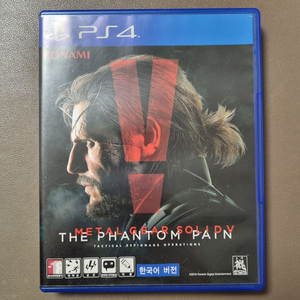 ps4 메탈 기어 솔리드 팬텀 패인, 디스아너드2 영문판 각 1만원 팝니다.