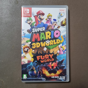 슈퍼 마리오 3D 월드 + 퓨리월드 팝니다.