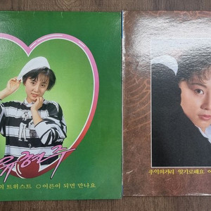 유현주 lp 두 장 일괄판매