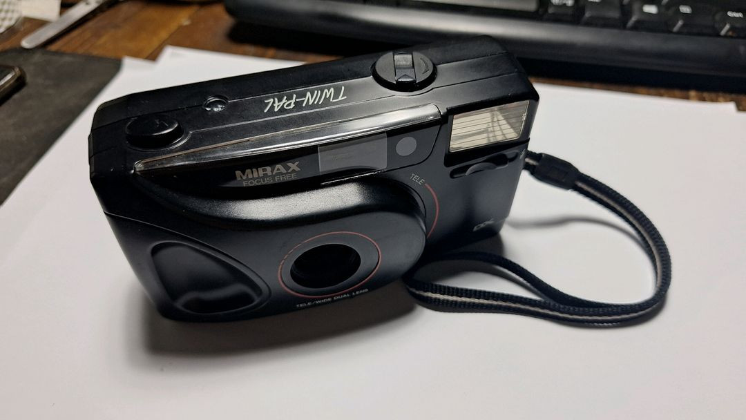 Mirax Twin-Pal 두가지 초점 가능 필름카메라/빈티지 레트로 로모 앤틱 촬영 필카 사진 일본 감성 y2k--2